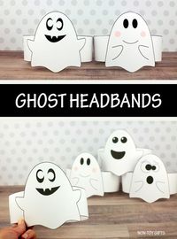 Ghost Headband - Halloween Craft For Kids - Non-Toy Gifts