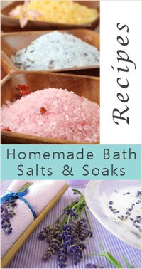 Bath salt recipes