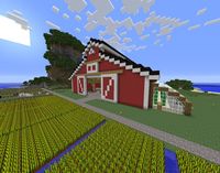 Minecraft Barn