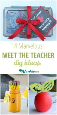 Amazing DIY Meet the Teacher gift Ideas you'll love to make @tipjunkie