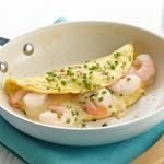 Shrimp and Cheese Omelet