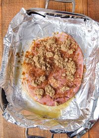 Brown Sugar Ham Steak Recipe - Dinner, then Dessert