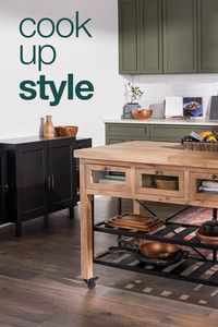 Your kitchen is the perfect place to stir up some style in your home and at Overstock, you won't just find beautiful, top-quality kitchen furniture and decor, you'll also find it at unbelievably low prices. With great deals everyday, and free shipping on ever order, Overstock is your home update headquarters. #kitchen #furniture #overstock