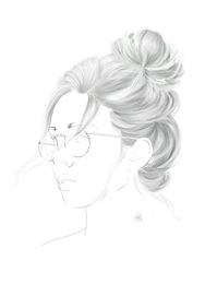 #HairBeauty #Art #Character #procreate #digitalhair #digitalpainting #whitehair