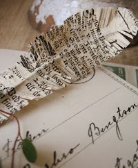 paper feather - must try this