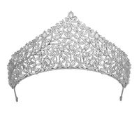 Fabulous 2 1/2" Tall CZ Wedding and Quinceanera Tiara