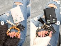 Accessories Keychains & Lanyards Keychains fashion keyring key chain bangle