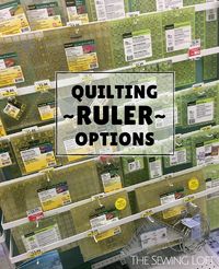 Do you ever get overwhelmed by all the quilting rulers on the market? This article breaks down all the must haves and why. The Sewing Loft