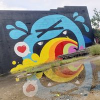 Golden in Downtown Jacksonville, FL, USA, 2020