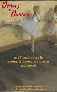 Degas' Dancers - download your free art visuals to learn more about Impressionist Edgar Degas' work! #art #artists #arthistory #impressionist #free