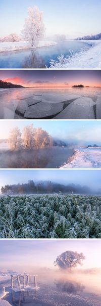 The Dramatic Frozen Countryside of Belarus Photographed by Alex Ugalnikov