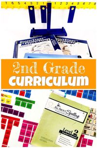 Need some homeschool ideas for 2nd grade? This post has several DIY ideas as well as our favorite structured curricula! #peanutbutterfishlessons #2ndgrade #homescool #curriculum