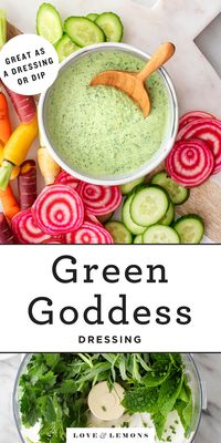 Green Goddess Dressing Recipe - Love and Lemons