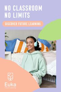 Forget textbook lessons and white-wash classrooms. Learning truly happens when you are seeing, doing and experiencing.
Moving away from traditional schooling methods can evolve your child's learning experience and makes them thrive in their own unique way.
Study anywhere, anytime in a worry-free environment - the world is your oyster! Thinking about the future of learning? Think Euka.