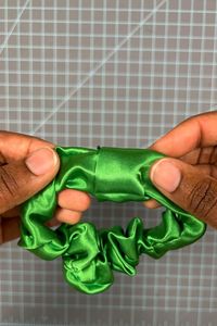 There's no such thing as having too many hair scrunchies! Check out the blog at weallsew.com for the step-by-step tutorial to learn how you can make your own! Don’t have a sewing machine? No worries you can hand sew using a backstitch where it says sew on a machine.