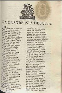 La grande isla de Jauja.