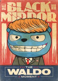Poster de Butcher Billy sobre o episódio The Waldo de Black Mirror