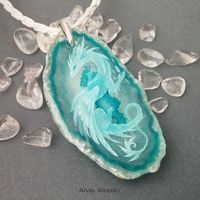 Ice dragon by AlviaAlcedo.deviantart.com on @DeviantArt