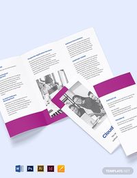 Instantly Download Tri-Fold Software Development Brochure Template, Sample & Example in Microsoft Word (DOC), Adobe Photoshop (PSD), Adobe InDesign (INDD & IDML), Apple (MAC) Pages, Microsoft Publisher, Adobe Illustrator Format. Available in A4 & US sizes. Quickly Customize. Easily Editable & Printable.