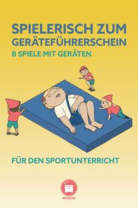 Ziel der Reihe für die Grundschule oder den Anfang der Sekundarstufe 1 ist es zu lernen, wie die (kleinen) Sportgeräte in der Turnhalle sicher transportiert und aufgebaut werden. Im Fokus stehen die ersten größeren Geräte: Turnmatten, kleine Kästen, Weichböden und die Turnbank. Am Ende der Reihe können alle Schülerinnen und Schülern spielerisch an einer Prüfung teilnehmen, um einen “Geräteführerschein” zu erhalten. Die Papiervorlagen schicken wir dir gerne zu! #sportunterricht #unterrichtsidee