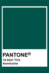 PANTONE 19-5421 TCX Aventurine