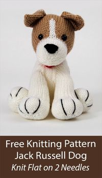 Toys Knit Flat Knitting Patterns | Knitting dolls free patterns, Teddy bear knitting pattern, Knitting patterns free dog