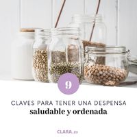 Revista Clara on Instagram: “9 Claves para tener una despensa saludable y ordenada 🥫🥕 ⠀⠀⠀⠀⠀ Es importante, por lo que pueda pasar, tener una despensa de larga duración…”