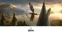 Harry Potter Art "Thestrals to London" by Stuart Craig - The Incredible Art Gallery