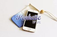 Blog Cuisine & DIY Bordeaux - Bonjour Darling - Anne-Laure: DIY Pochette de téléphone Dip Dye