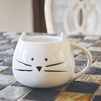 Retour en Stock!! {Quantité limitée} >> 2 Color Options - Mug chat mignon - 12 oz café Mug - Teal chatouillé sur Etsy, $24.96 CAD