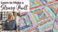 Learn to Make an EASY String Quilt! | Prairie Point Quilt & Fabric Shop - YouTube