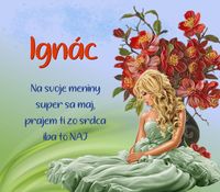 Ignác - prianie k meninám