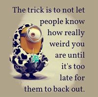 Minions, quote, citat, weird, funny, giggle, funny