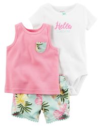 3-Piece Little Short Set