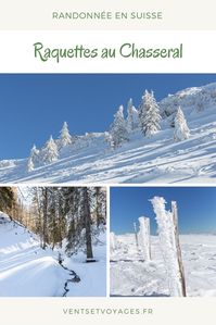 Topo et récit photographique d'une superbe randonnée en Raquettes au Chasseral, l'un des plus hauts sommets du Jura Suisse #ventsetvoyages