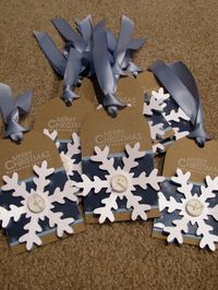 Handmade Christmas Gift Tags by Heathergue on Etsy, $7.00