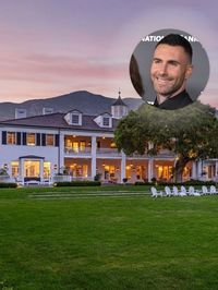 Adam Levine and Behati Prinsloo paid $52 million for Rob Lowe’s former Montecito mansion. Custom-built for Lowe back in 2009, the sprawling home is known as Oakview Estate. The property’s grounds span over 3.4 carefully manicured acres, anchored by a two-story, six-bedroom house that boasts horizon views of the bright blue Pacific and Channel Islands.