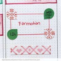 Inspiration pour ton planning ! Collection Ensemble à Noël pour embellir ton agenda.