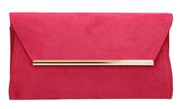 Women Suede Velvet Leather Envelope Ladies Evening Party Prom Smart Clutch Bag | eBay