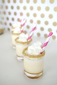 Salted Caramel Ice Cream Cake Shots -