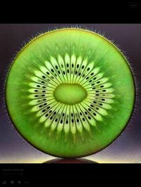 Kiwi fruit photo. Beautiful pattern inspiration from nature.