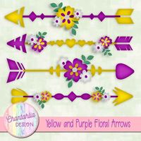 Instantly download free floral arrows design elements. Use them on scrapbook pages, in card making, digital planners and for other paper and digital crafts. Instant download. 300 dpi.