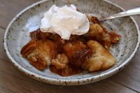 Instant Pot Praline Pecan Cobbler - 365 Days of Slow Cooking and Pressure Cooking