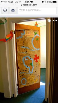 Map Brown craft paper with edges torn and burned. VBS