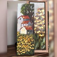Marie Wheeler Art on Instagram: “One of my favorite memories about living in Southern California was the stucco houses and missions. I’ve been wanting to paint something…”