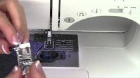 Brother CS 6000i 31 Jeans Hem - YouTube