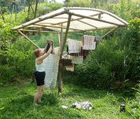 Solar clothes dryer kit