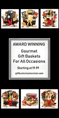 Send an award winning gourmet gift basket today that is sure to impress! Gift baskets make great unique gifts for a birthday, anniversary, get well, sympathy or for any holiday - Mother's day, Fathers Day and any other type of holiday or occasion. We offer same day delivery on selected gift baskets including same day wine gift baskets too! We have tons of beautiful gift baskets to choose from to suit your needs and budget and we deliver to almost every city in the US United States easy shopping