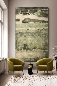 A dashing green tapestry for a hall decor. The MÖOS RUG is a stunning piece that brings nature inside.