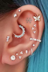 40 of the Most Creative Ear Curation Ideas – Impuria Ear Piercing Jewelry